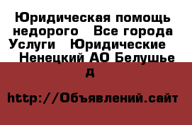 Юридическая помощь недорого - Все города Услуги » Юридические   . Ненецкий АО,Белушье д.